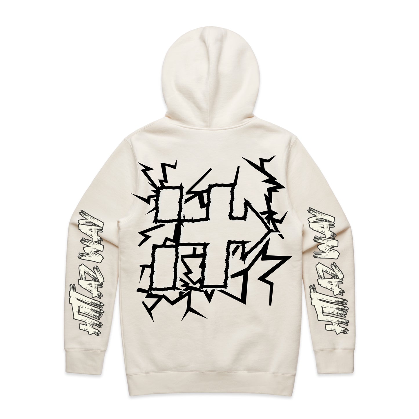 Definition Lighting Hoodie Cream/Black
