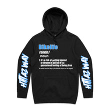 Load image into Gallery viewer, Definition Lighting Hoodie Blue/White