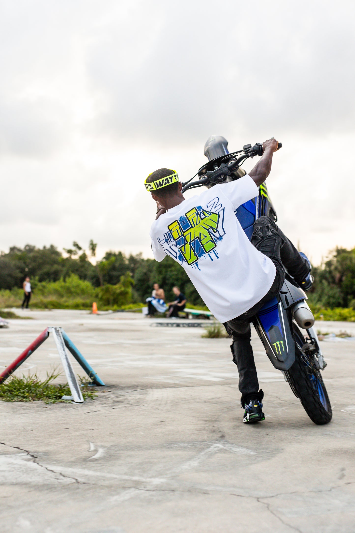 HITTAZ WAY MARATHON T-SHIRT-WHITE